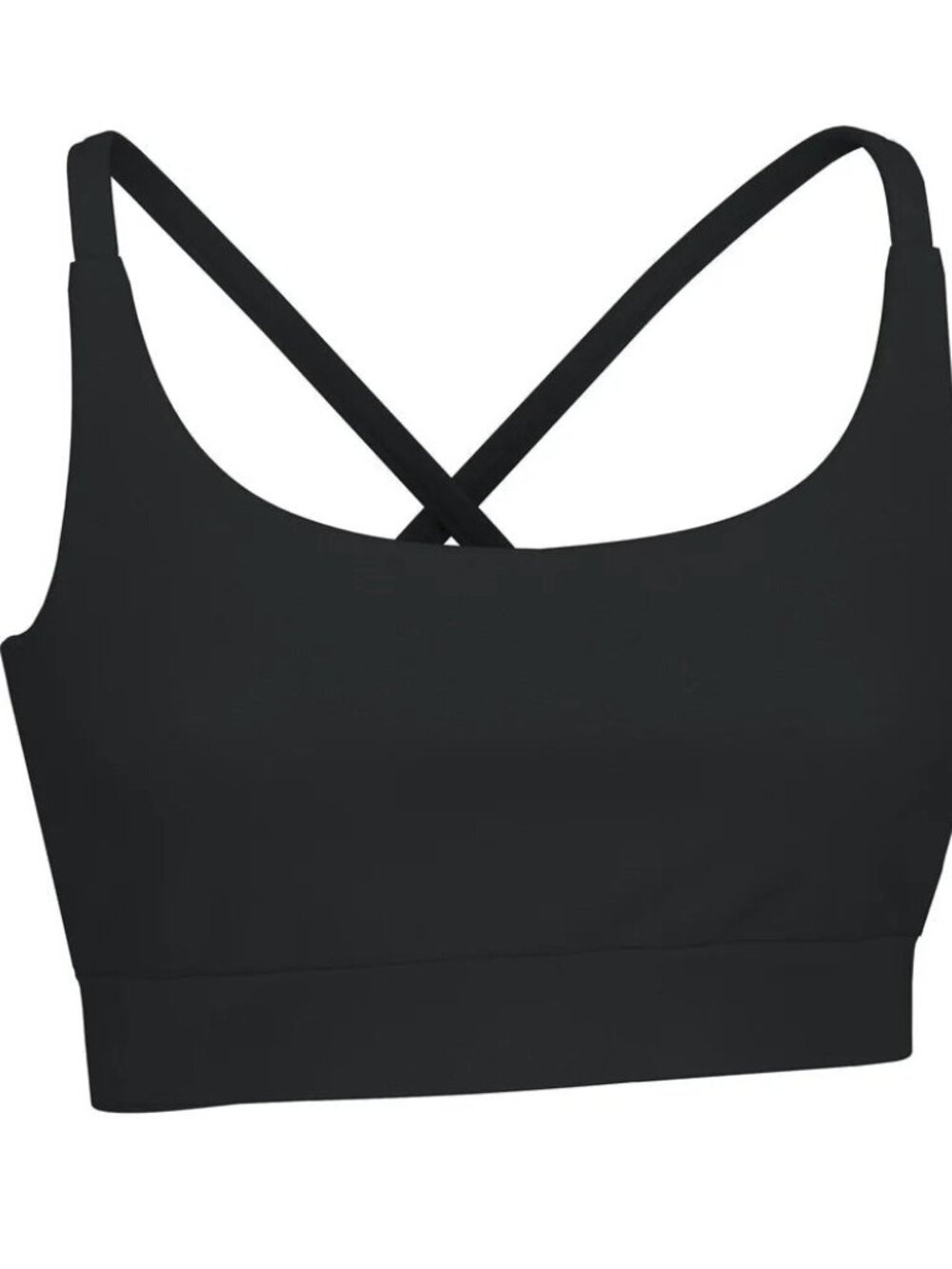 Local Girl Black Sports Bra